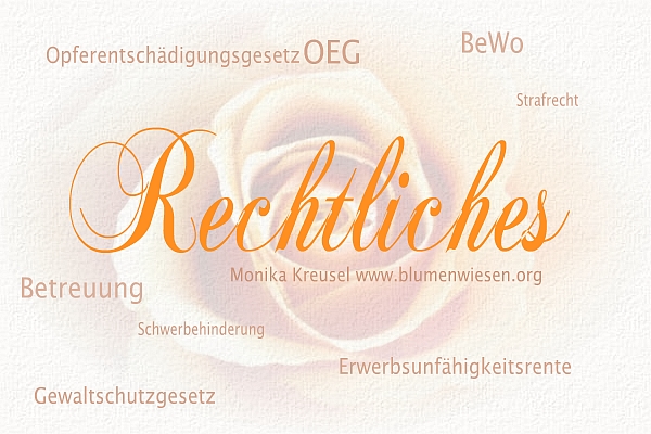 Recht und Trauma www.blumenwiesen.org Monika Kreusel